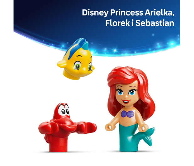 LEGO DISNEY 43285 Magiczny minipałac Arielki - 1473478 - zdjęcie 12